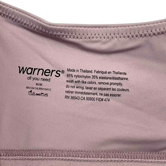 Warners Womens Bra Size M Purple Cloud 9 Convertable Wireless Lift Bra RN1041A - Picture 8 of 13
